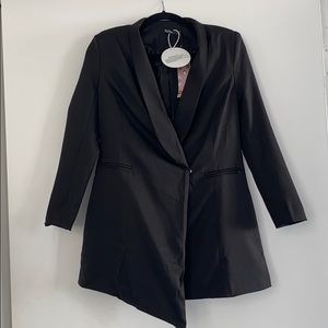 Black blazer dress